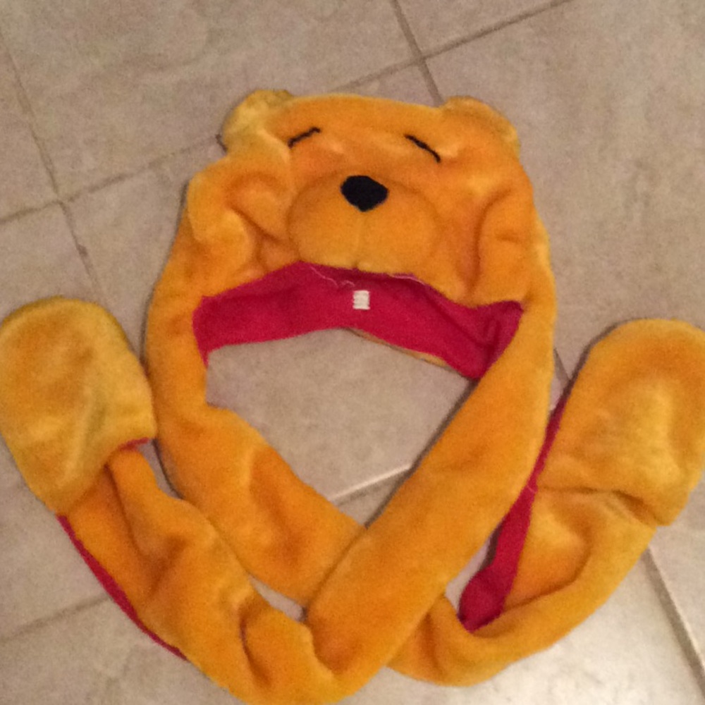 A Winnie the Pooh winter hat